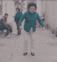 dancing happy dance moves old lady groove