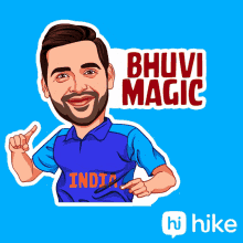 Bhuvi Magic Number1 GIF - Bhuvi Magic Number1 You Did It GIFs