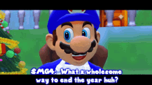 Smg4 What A Wholesome Way To End The Year Huh GIF - Smg4 What A Wholesome Way To End The Year Huh End Of The Year GIFs