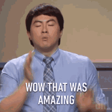Wow That Was Amazing Bowen Yang GIF - Wow That Was Amazing Bowen Yang Saturday Night Live GIFs