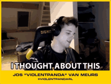 I Thought About This Jos Van Meurs GIF - I Thought About This Jos Van Meurs Violentpanda GIFs