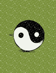 downsign yin and yang yang yin symbol