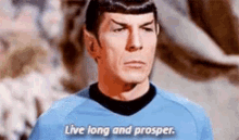 Live Long Prosper GIF - Live Long Prosper Startrek GIFs