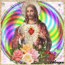 Jesus Christ Sagrado Corazon GIF - Jesus Christ Sagrado Corazon Jesus Del Sagrado Corazon GIFs