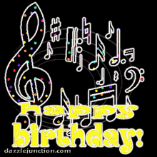 Happy Birthday Music GIF - Happy Birthday Birthday Music GIFs