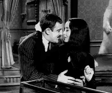 The Addams Family Gomez And Morticia GIF - The Addams Family Gomez And Morticia Humanveil GIFs