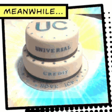 Unviversal Credit Torys GIF - Unviversal Credit Torys Letthem Get Cake GIFs
