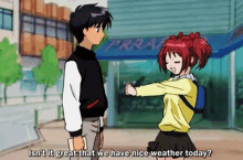 Silly Anime Weather GIF - Silly Anime Weather GIFs