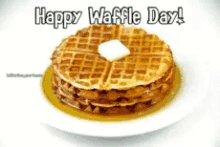 National Waffle Day Yummy GIF - National Waffle Day Waffle Day Yummy GIFs