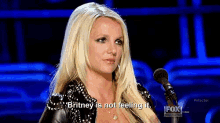 Britney Is Not Feeling It GIF - Not Feeling This Im Not Feelng This Im Not Feelin This GIFs