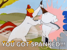 Spank Spanking GIF - Spank Spanking Looney Tunes GIFs