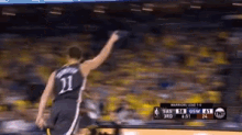 klay thompson yeah golden state warriors high five number one