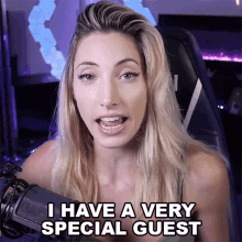 I Have A Very Special Guest Avori GIF - I Have A Very Special Guest Avori I Have A Special Visitor GIFs