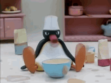 Pingu Noot GIF - Pingu Noot Cooking GIFs