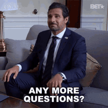 Any More Questions Hunter Franklin GIF - Any More Questions Hunter Franklin The Oval GIFs