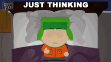 Just Thinking Kyle Broflovski GIF - Just Thinking Kyle Broflovski South Park GIFs