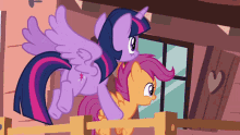 my little pony friendship is magic the washouts scootaloo twilight sparkle flying
