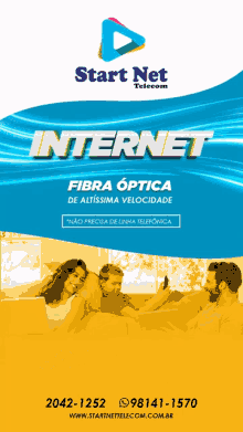 start net fibra optica advertise