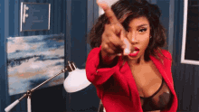Pointing At You Sevyn Streeter GIF - Pointing At You Sevyn Streeter D4l Song GIFs