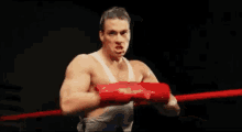 No Retreat No Surrender Jean Claude Van Damme GIF - No Retreat No Surrender Jean Claude Van Damme Ring - Discover & Share GIFs
