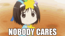 No One Cares GIF - No One Cares Nobody Cares Anime GIFs