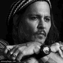 silvan giger johnny depp black and white perfection cool