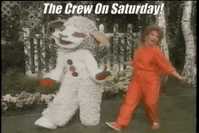 The Crew On Saturday Lambchop GIF - The Crew On Saturday Lambchop Dance GIFs