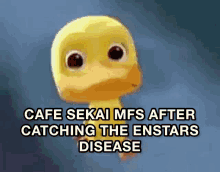 cafe sekai duck cry duck enstars ensemble stars cafe sekai duck cry duck enstars ensemble stars