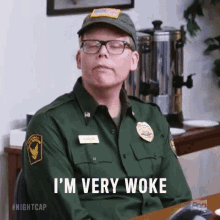 Political Person GIF - Im Very Woke Woke Awake GIFs