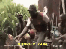 Monkey Monkeygun GIF - Monkey Monkeygun Gun GIFs