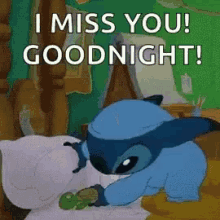 Goodnight Stitch GIF - Goodnight Stitch I Miss You GIFs