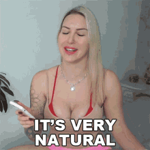Its Very Natural Tracy Kiss GIF - Its Very Natural Tracy Kiss Its Natural GIFs