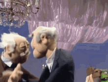 At The Dance Statler And Waldorf GIF - At The Dance Statler And Waldorf Muppets GIFs