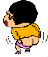 Shinchan Butt Shake Sticker - Shinchan Butt Shake Shaking Stickers