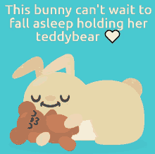 Goodnight Teddybear Bunny And Teddybear GIF - Goodnight Teddybear Bunny And Teddybear Lauren And Ollie GIFs