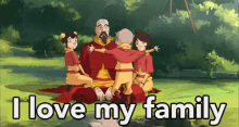 family i love my family avatar legend of korra family i love my family avatar legend of korra