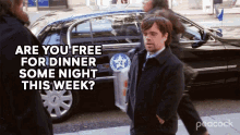 Are You Free For Dinner Some Night This Week Stewart Lagrange GIF - Are You Free For Dinner Some Night This Week Stewart Lagrange Peter Dinklage GIFs