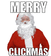 Click Santa Woman Santa Sticker - Click Santa Woman Santa Santa Claus Stickers