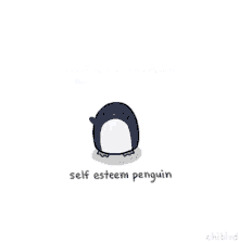 Penguin Selfesteem GIF - Penguin Selfesteem Motivation GIFs