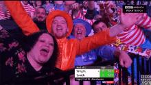 bbc america darts bbca darts premier league darts cheering