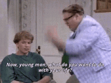 Chris Farley What Do You Want To Do GIF - Chris Farley What Do You Want To Do Question GIFs