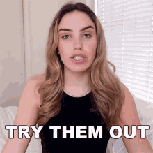 Try Them Out Stella Rae GIF - Try Them Out Stella Rae Give It A Try GIFs