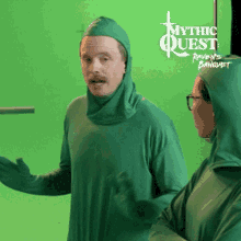 i think this whole thing is confusing this whole thing is confusing confusing mythic quest green screen