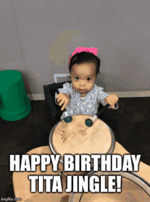 Happy Birthday Tita Jingle GIF - Happy Birthday Tita Jingle Drums GIFs