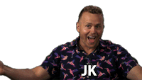 Jk Just Kidding Sticker - Jk Just Kidding Joking Stickers