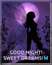 Youre Beautiful Purple Moon GIF - Youre Beautiful Purple Moon Fairy GIFs