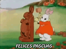 Felices Pascuas GIF - Conejo De Pascua Felices Pascuas Feliz Pascua GIFs
