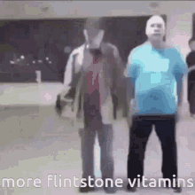 Dancing Flintstone Vitamins GIF - Dancing Flintstone Vitamins Partner GIFs