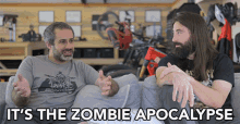 Its The Zombie Apocalypse The Singletrack Sampler GIF - Its The Zombie Apocalypse The Singletrack Sampler Zombie Apocalypse GIFs