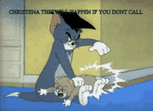 Tom And Jerry Slap GIF - Tom And Jerry Slap Spank GIFs